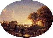 Thomas Cole Catskill Landscape oil on canvas